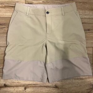 The North Face Women's Tan Two-Tone Bermuda Shorts